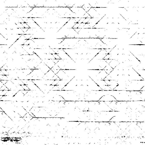 Jednoduché Ztížené Pozadí Škrábanci Abstraktní Monochromatická Ošlehaná Tapeta — Stockový vektor