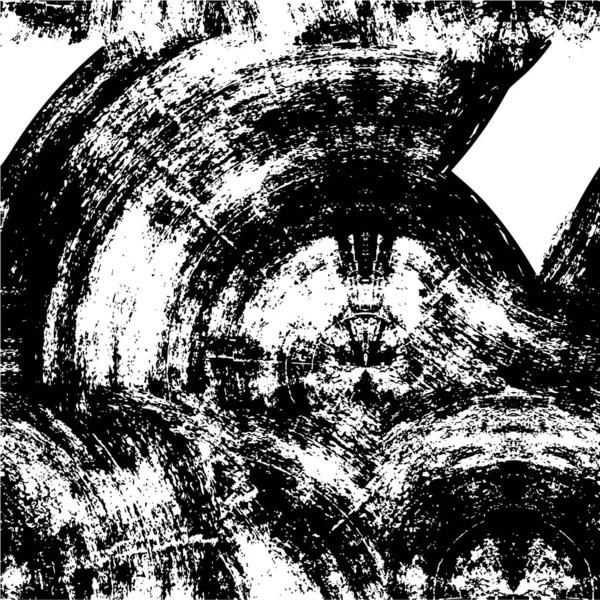 Черно Белый Проблемный Фон Царапинами Абстрактные Обои Выветриванием — стоковый вектор