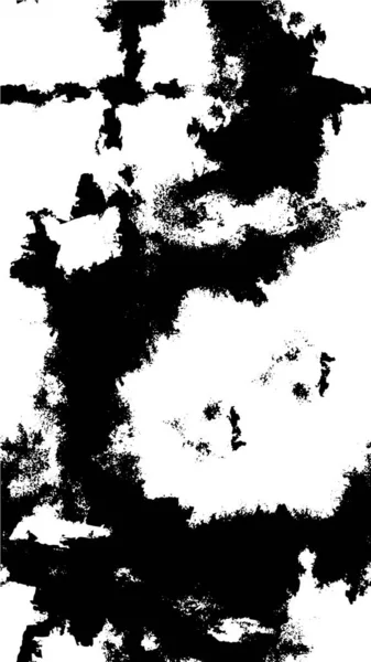 Siyah Beyaz Çizikler Soyut Yıpranmış Duvar Kâğıdı — Stok Vektör