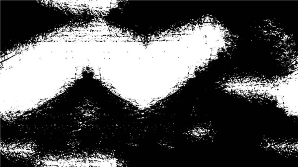 Тяжелый Фон Черно Белыми Царапинами Абстрактные Обои Выветриванием — стоковый вектор