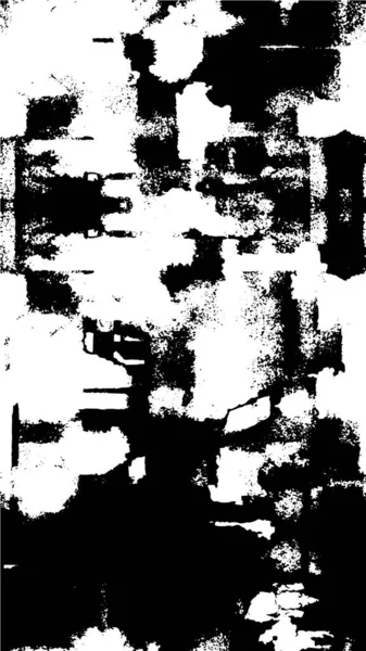 有黑白相间划痕的遇险表面 抽象风化墙纸 — 图库矢量图片