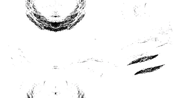 Basit Siyah Beyaz Lekelerle Yapılmış Dağınık Desen — Stok Vektör