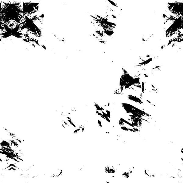 Patrón Desordenado Hecho Con Manchas Simples Blanco Negro — Archivo Imágenes Vectoriales
