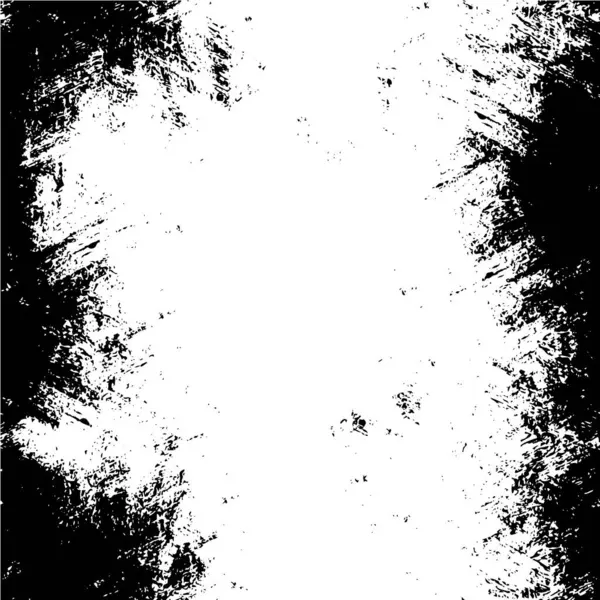 用简单的黑白相间的污迹做成的凌乱的图案 — 图库矢量图片