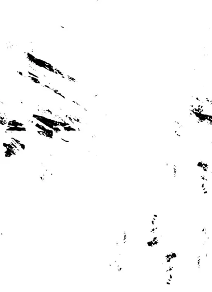 Schwarz Weißes Muster Mit Einfachen Kratzern — Stockvektor