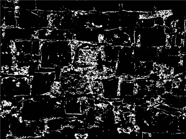 Fondo Blanco Negro Angustiado Abstracto — Archivo Imágenes Vectoriales