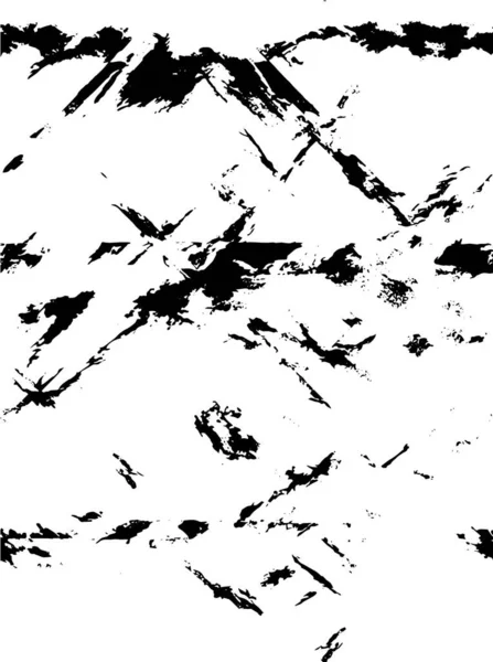 Abstraktní Ztrápený Černobílé Pozadí — Stockový vektor