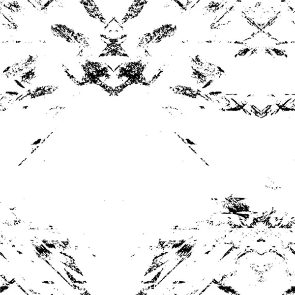 Modèle Monochrome Avec Des Rayures Grungy — Image vectorielle