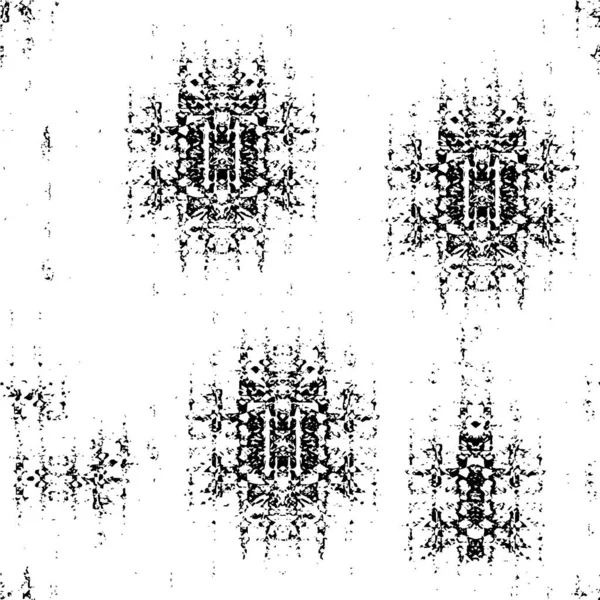 Modèle Grunge Monochrome Avec Rayures — Image vectorielle
