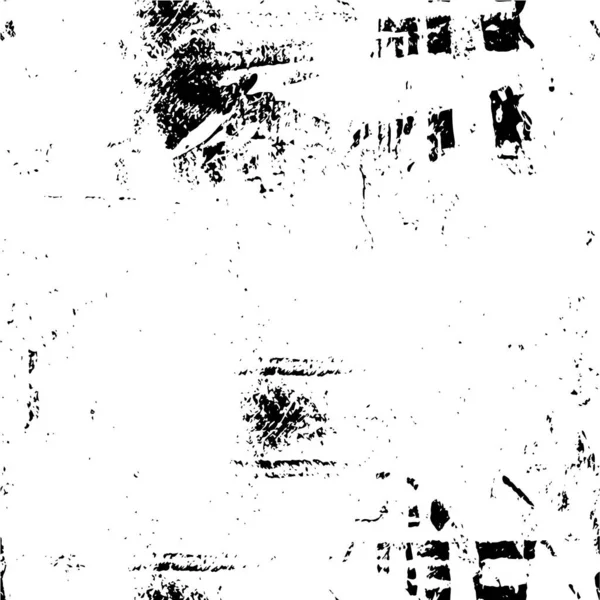 Modèle Simple Grunge Monochrome Avec Des Rayures — Image vectorielle