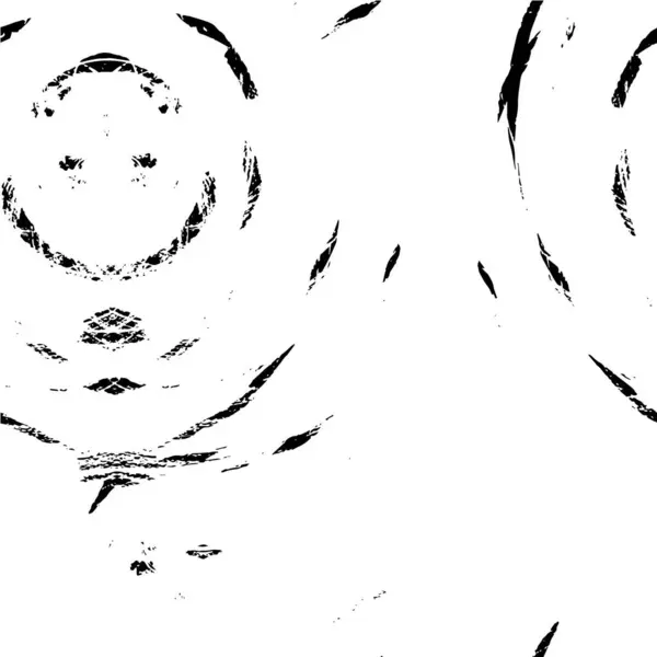 Patrón Grunge Monocromo Abstracto Con Arañazos — Archivo Imágenes Vectoriales