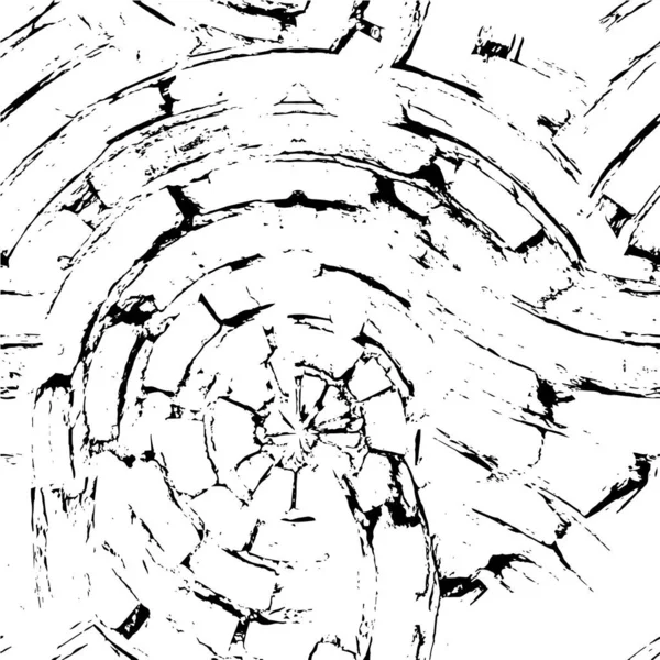 Абстрактний Монохромний Гранжевий Візерунок Подряпинами — стоковий вектор
