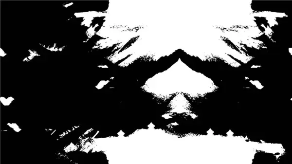 Patrón Grunge Monocromo Abstracto Con Arañazos — Archivo Imágenes Vectoriales