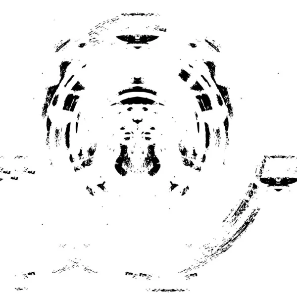 Абстрактний Чорно Білий Гранжевий Візерунок Подряпинами — стоковий вектор