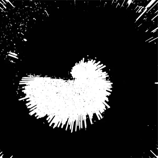 Chaotické Grungeové Částice Inkoustu Abstraktní Textura Obilím Skvrnami Šplouchnutí Barvy — Stockový vektor