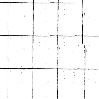 Vektör grunge dokusu. Siyah beyaz arka plan. Soyut monokrom resim koyu tonlarda solmuş bir efekt içerir