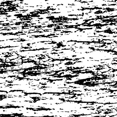 Vektör grunge dokusu. Siyah beyaz arka plan. Soyut monokrom resim koyu tonlarda solmuş bir efekt içerir