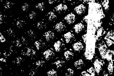 Grunge siyah beyaz desen. Monokrom parçacıkları soyut doku. Koyu tasarım arka plan yüzeyi.