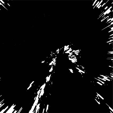 Soyut monokrom deseni. Siyah beyaz arka plan. Vektör illüstrasyonu  