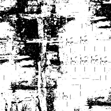 Soyut monokrom deseni. Siyah beyaz arka plan. Vektör illüstrasyonu  