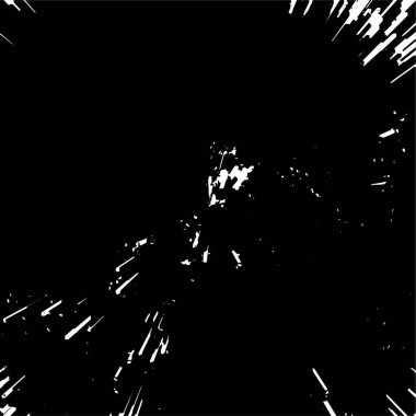 Siyah ve beyaz soyut grunge arka plan. monokrom dokusu. vektör illüstrasyonu  