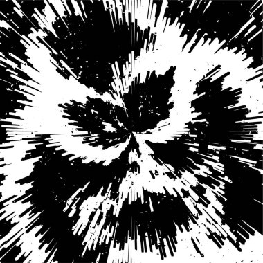 Sert grunge desenli tasarım. Suluboya kuru fırça darbeleri dokuyu etkiler. Solmuş kağıt dokusu. Çizgi film pop sanat tasarımı