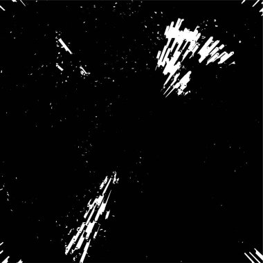 Çizik ve çatlaklarla dolu bir duvar parçası. Herhangi bir tasarım üzerine grunge illüstrasyonunu yükle. Vintage efektli soyut kumlu arkaplan