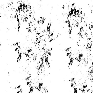 Çizik ve çatlaklarla dolu bir duvar parçası. Herhangi bir tasarım üzerine grunge illüstrasyonunu yükle. Vintage efektli soyut kumlu arkaplan