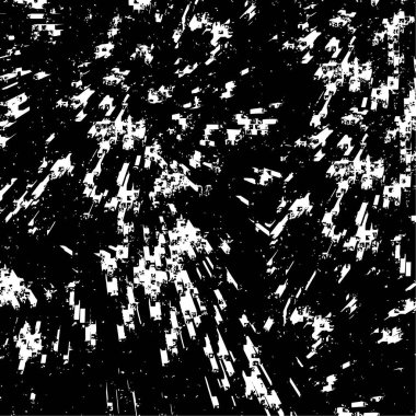 Çizik ve çatlaklarla dolu bir duvar parçası. Herhangi bir tasarım üzerine grunge illüstrasyonunu yükle. Vintage efektli soyut kumlu arkaplan