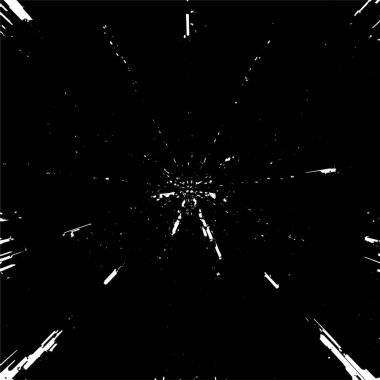 Siyah ve beyaz soyut grunge arka plan. Tek renkli vektör illüstrasyonu.  