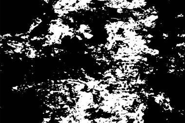 Siyah ve beyaz soyut grunge arka plan. Tek renkli vektör illüstrasyonu.  