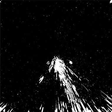 Siyah ve beyaz soyut monokrom dokusu, arka plan. Vektör illüstrasyonu.    