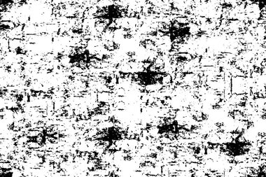 Siyah ve beyaz soyut monokrom dokusu, arka plan. Vektör illüstrasyonu.    