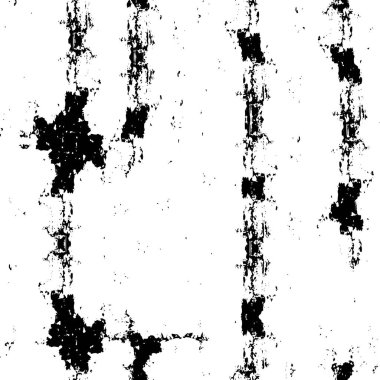 Siyah ve beyaz soyut monokrom dokusu, arka plan. Vektör illüstrasyonu.    