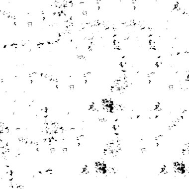 Siyah ve beyaz soyut arka plan. Grunge dokusu. Vektör illüstrasyonu.      