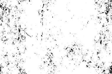 Çizik ve çatlaklarla dolu bir duvar parçası. Herhangi bir tasarım üzerine grunge illüstrasyonunu yükle. Vintage efektli soyut kumlu arkaplan