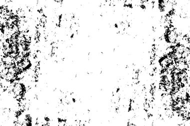 Soyut monokrom grunge arkaplanı. Siyah beyaz dokular. Vektör illüstrasyonu    