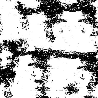 Soyut siyah beyaz monokrom grunge arka plan. Vektör illüstrasyonu   