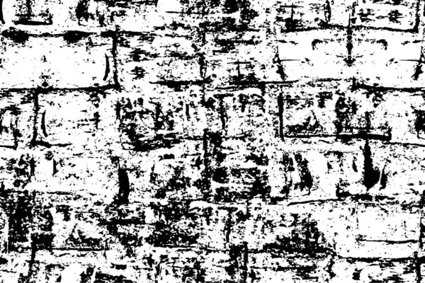 Abstraktes Monochromes Muster Schwarz Weißer Hintergrund Vektorillustration — Stockvektor