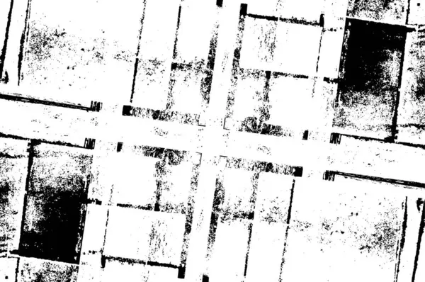 Abstracte Monochrome Patroon Zwart Witte Achtergrond Vectorillustratie — Stockvector