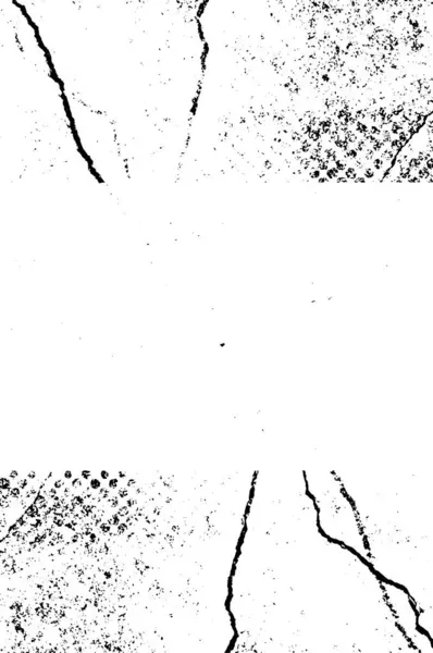 Textuur Achtergrondwand Van Zwart Wit — Stockvector