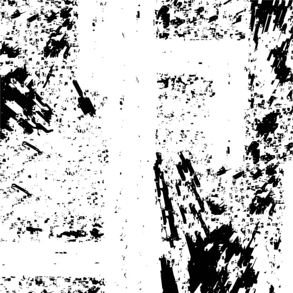 Patrón Monocromático Abstracto Fondo Blanco Negro Ilustración Vectorial — Vector de stock