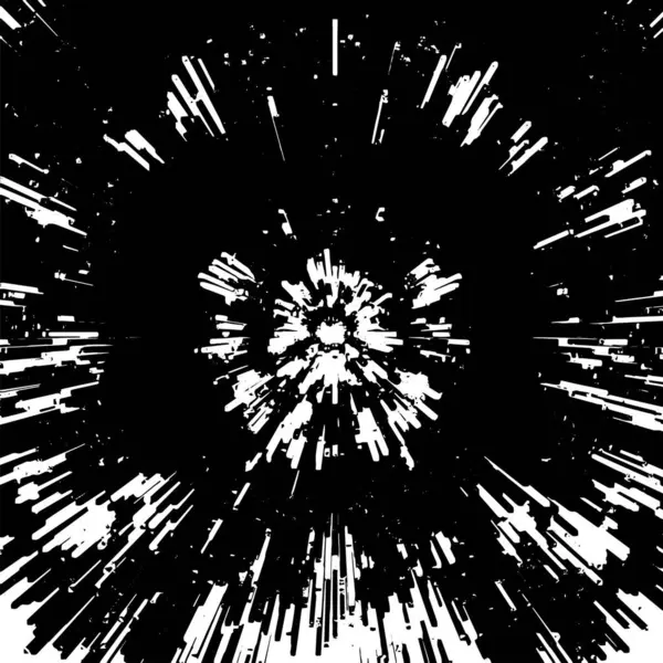 Чорно Білий Абстрактний Гранжевий Фон Монохромна Текстура Векторна Ілюстрація — стоковий вектор