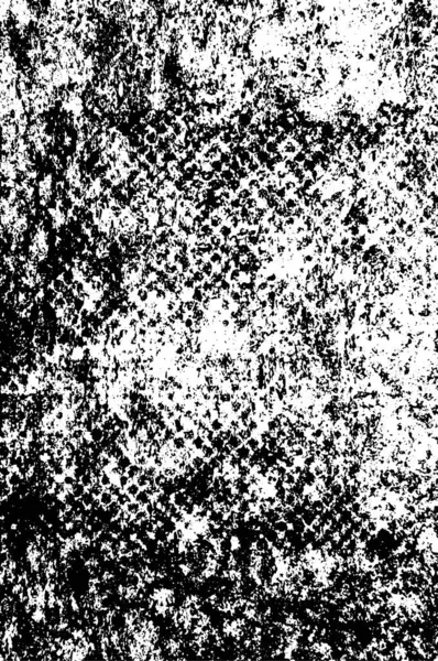 黑色和白色的抽象的怨气背景 单色纹理 矢量说明 — 图库矢量图片