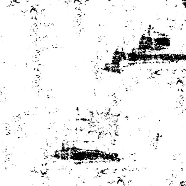 Sfondo Grunge Astratto Bianco Nero Texture Monocromatica Illustrazione Vettoriale — Vettoriale Stock