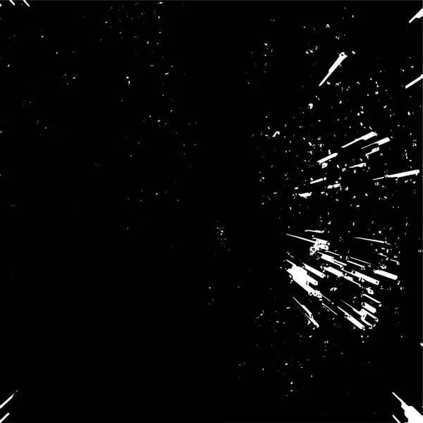 Schwarz Weiß Abstrakter Grunge Hintergrund Monochrome Textur Vektorillustration — Stockvektor