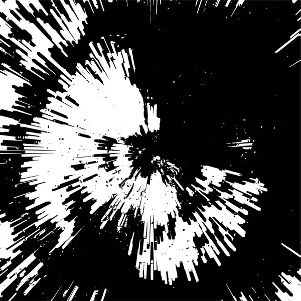 Черный Белый Абстрактный Фон Гранжа Монохромная Текстура Векторная Иллюстрация — стоковый вектор