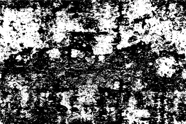 Schwarz Weiß Abstrakter Grunge Hintergrund Monochrome Textur — Stockvektor