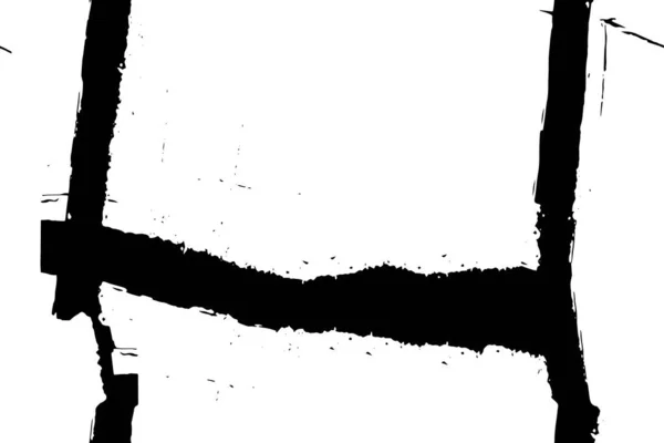 Noir Blanc Abstrait Fond Grunge Texture Monochrome — Image vectorielle