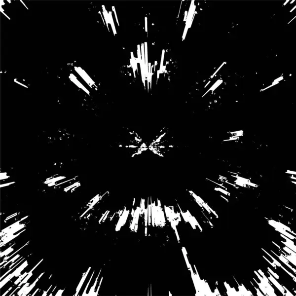 Zwart Wit Abstracte Grunge Achtergrond Monochrome Textuur — Stockvector